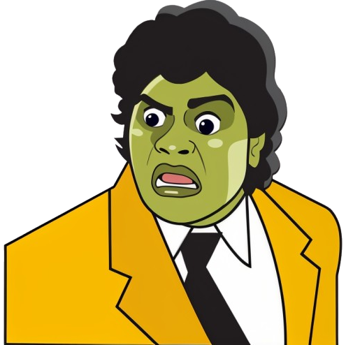 Bollywood Dancing Woman Cartoon